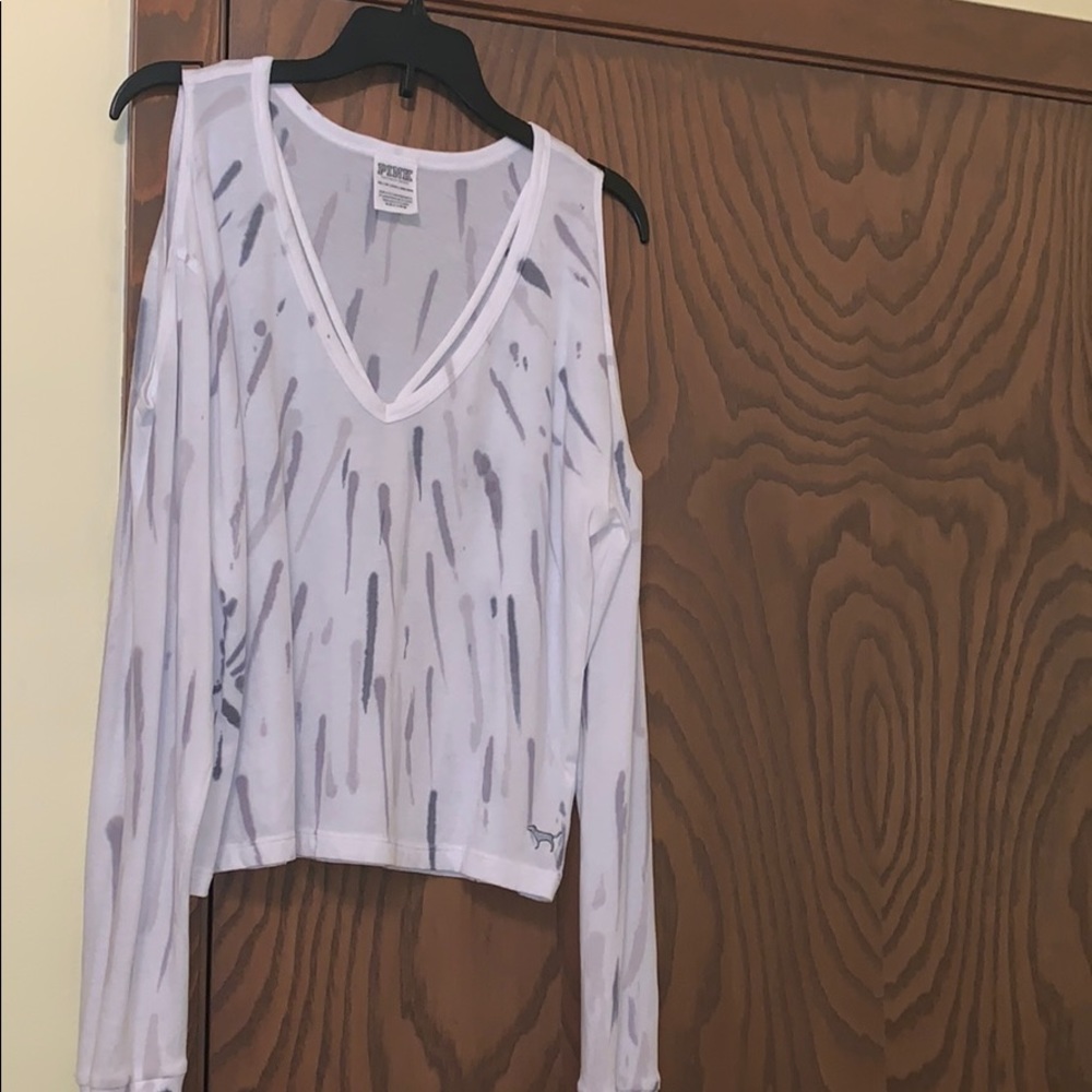 Xs Victoria’s Secret PINK long sleeve crop top